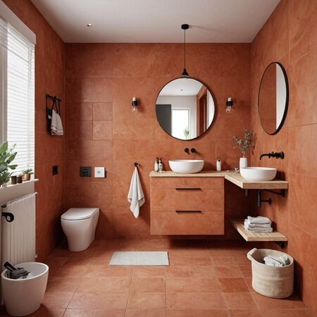 salle de bain Terracotta salle de bain Terracotta