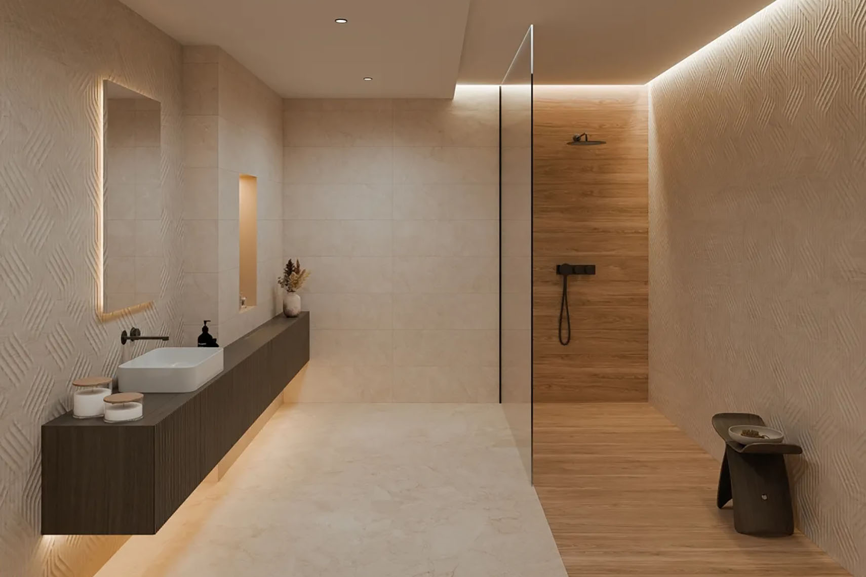 carrelage pour salle de bain en 2026