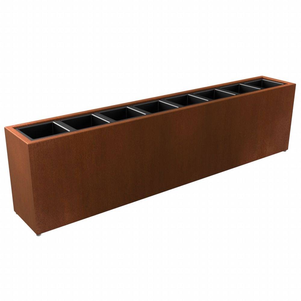 Kedar Z Pot de fleur carré 2390